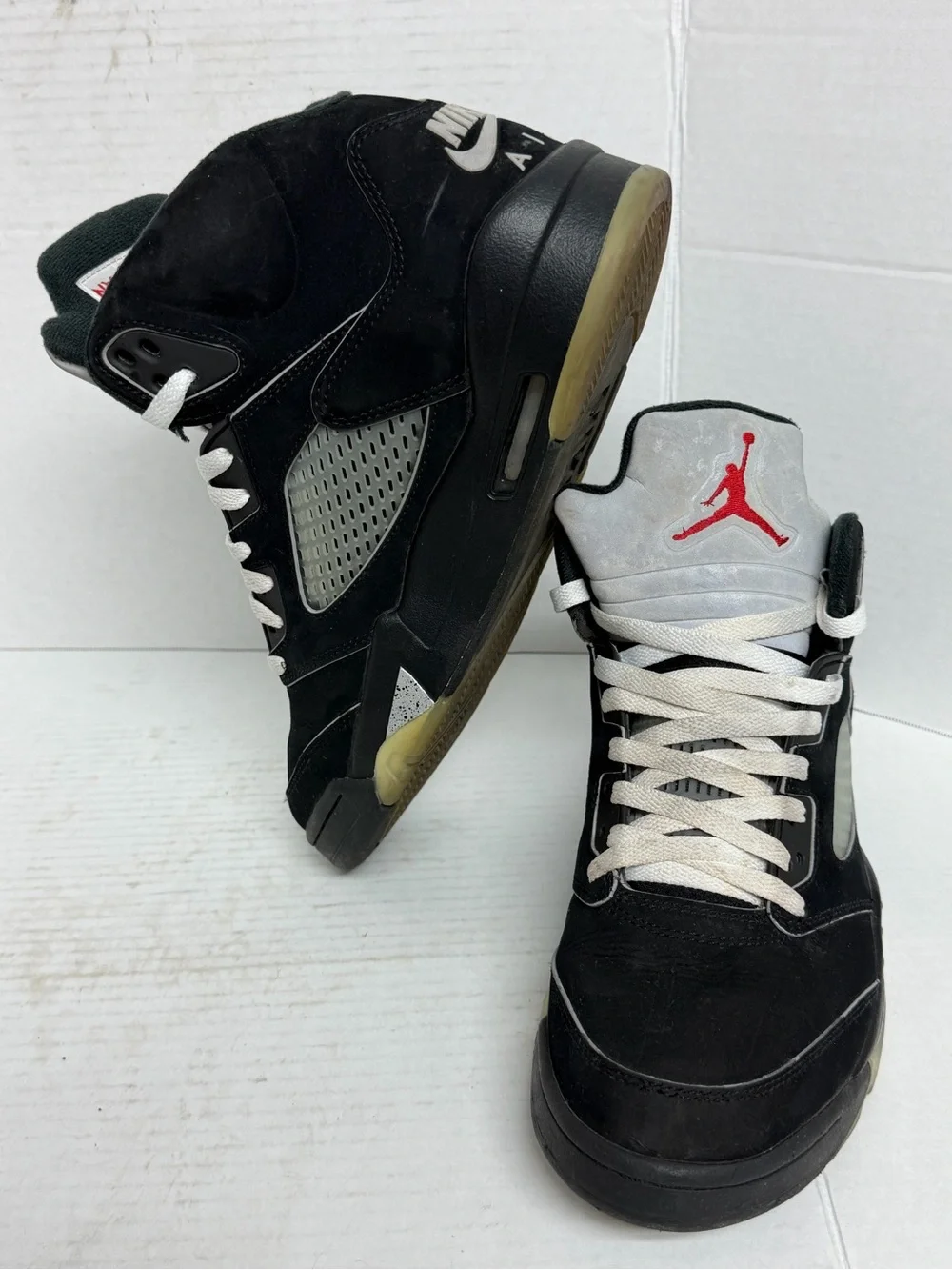 Air Jordan 5 Retro OG 'Black Metallic Reimagined' HF3975-001 Men’s Size 9